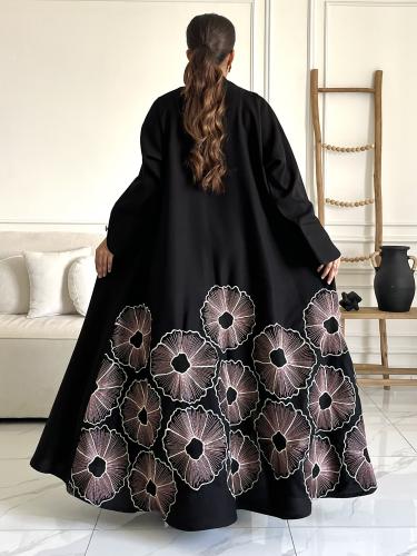 كريب تطريز بالخلف