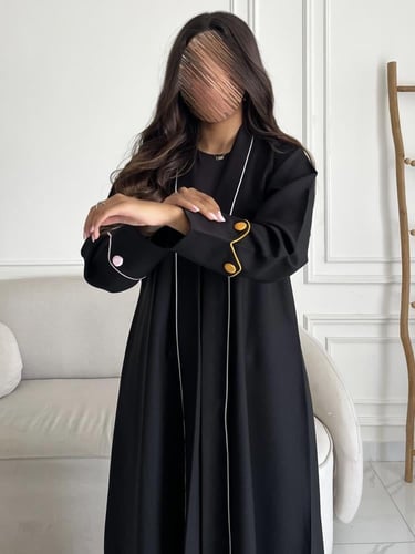 كريب تطريز بالخلف