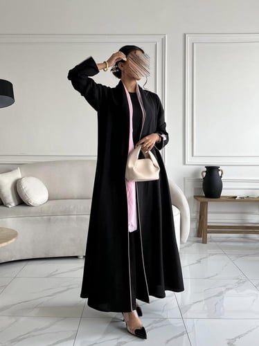 كريب تطريز بالخلف