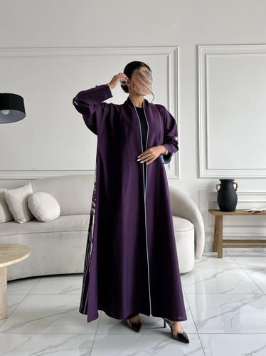 كريب تطريز بالخلف