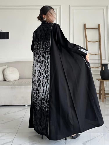 كريب تطريز بالخلف