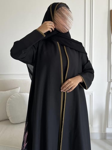 كريب تطريز بالخلف