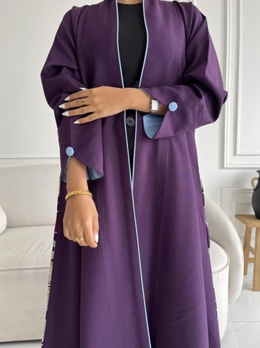 كريب تطريز بالخلف