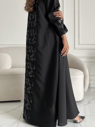 كريب تطريز بالخلف