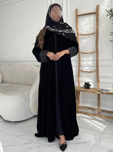 مخمل تطريز بالكم