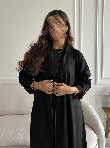 كريب تطريز بالخلف