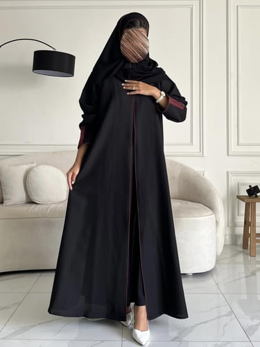 كريب تطريز بالخلف