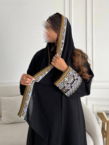 كريب تطريز بالكم