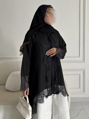 كريب تطريز بالخلف