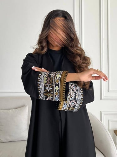 كريب تطريز بالكم