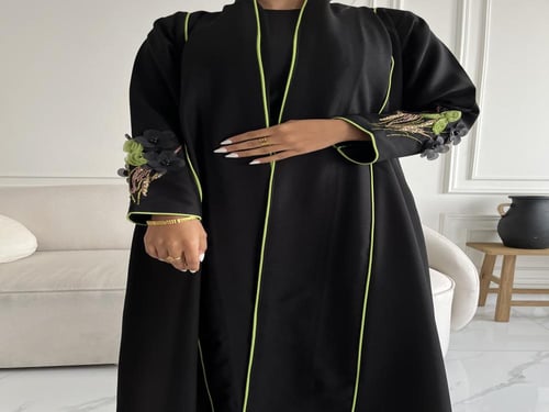 كريب تطريز بالخلف