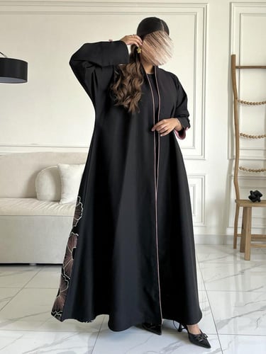 كريب تطريز بالخلف