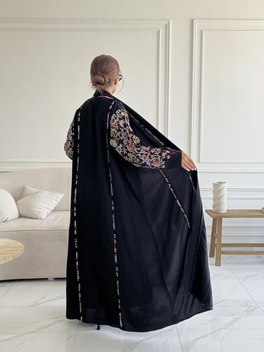 كريب صيفي تطريز