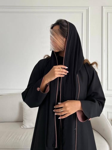 كريب تطريز بالخلف