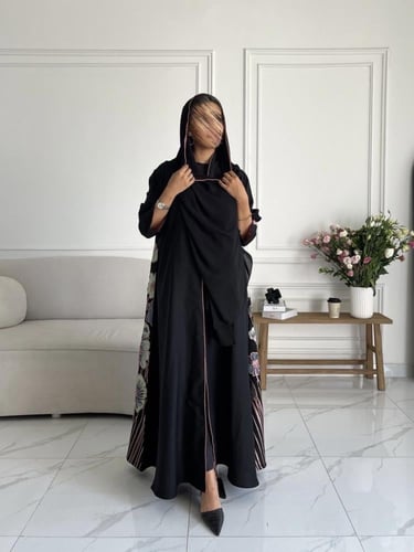 كريب تطريز بالخلف