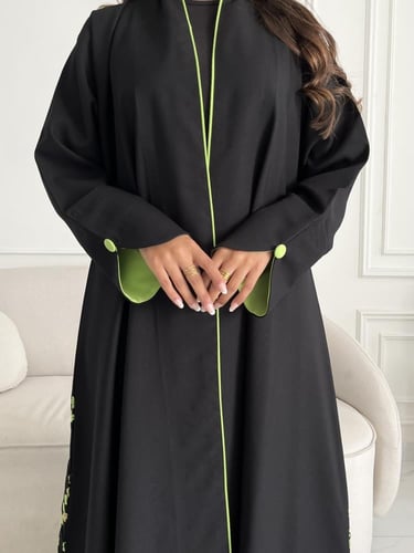 كريب تطريز بالخلف