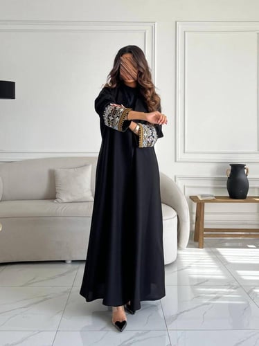 كريب تطريز بالكم