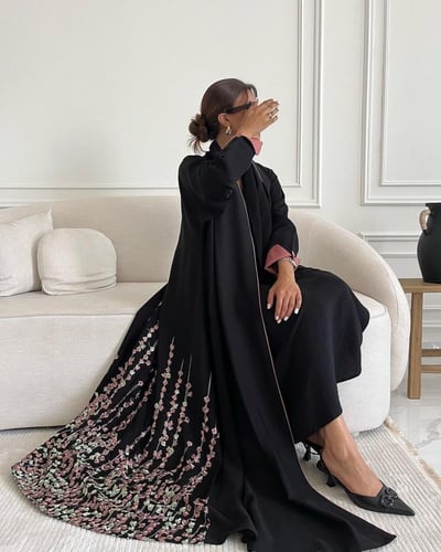 كريب صيفي تطريز