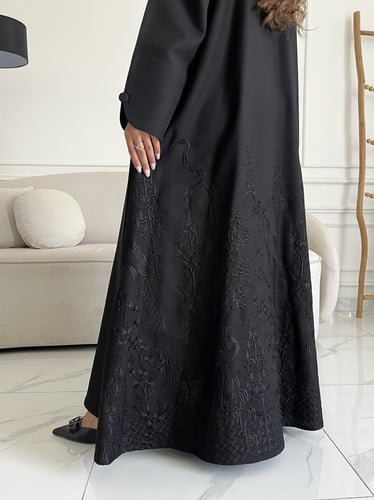 كريب تطريز بالخلف