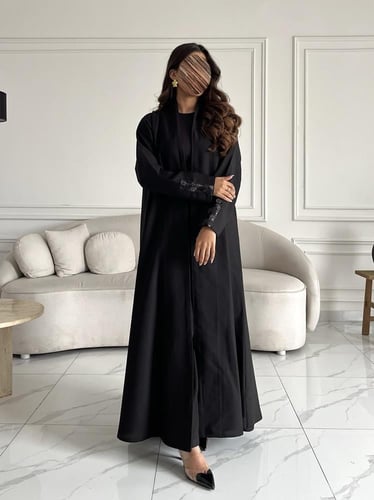 كريب تطريز بالخلف