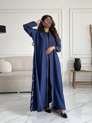 كريب تطريز بالخلف