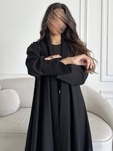 كريب تطريز بالخلف