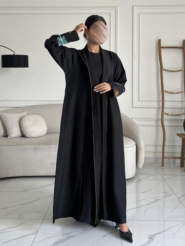 كريب تطريز بالخلف