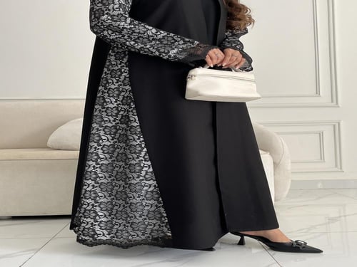 كريب تطريز بالخلف