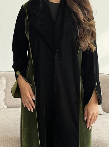 مخمل تطريز بالخلف