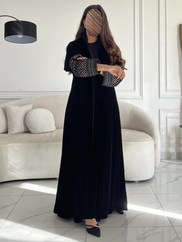 مخمل تطريز بالكم