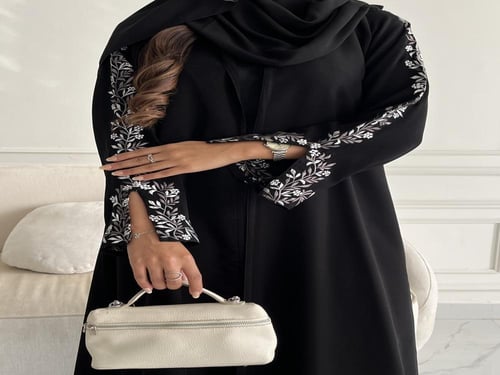 كريب تطريز بالكم