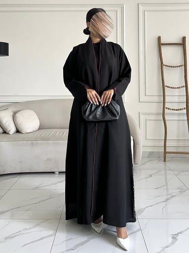 كريب تطريز بالخلف