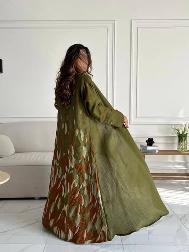 كريب تطريز بالخلف