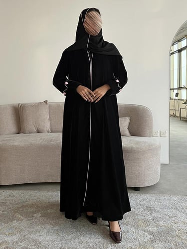 مخمل تطريز بالخلف