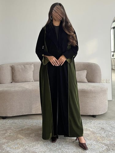 مخمل تطريز بالخلف