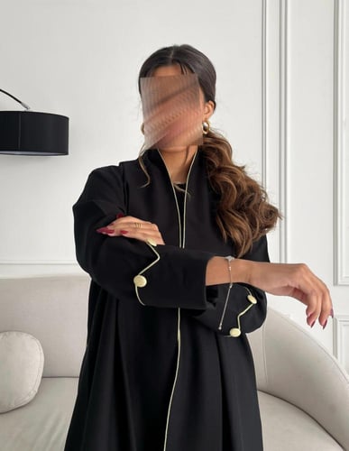 كريب تطريز بالخلف