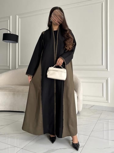 كريب تطريز بالخلف