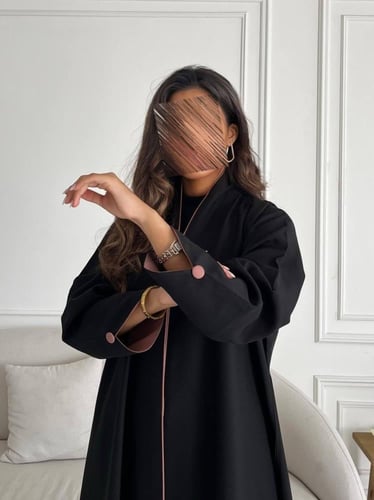 كريب تطريز بالخلف