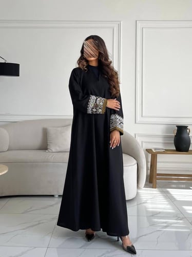 كريب تطريز بالكم