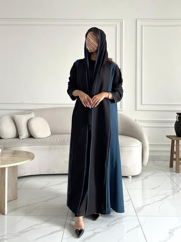 كريب تطريز بالخلف