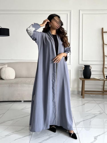 كريب تطريز بالخلف