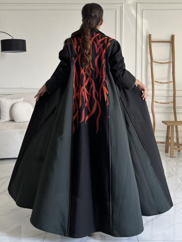 كريب تطريز بالخلف