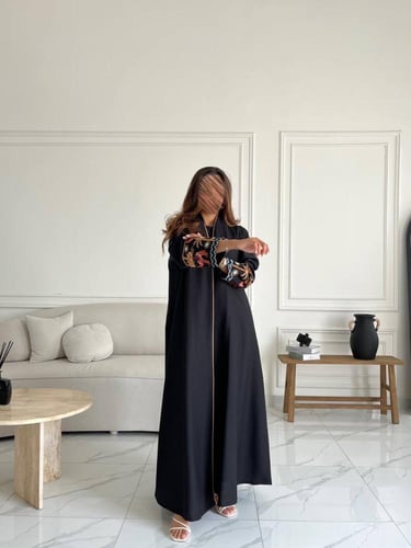 كريب تطريز بالكم