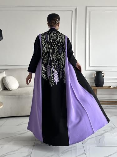 كريب تطريز بالخلف