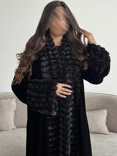 كريب تطريز بالخلف