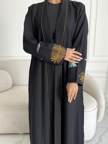 كريب تطريز بالخلف