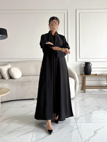 كريب تطريز بالخلف