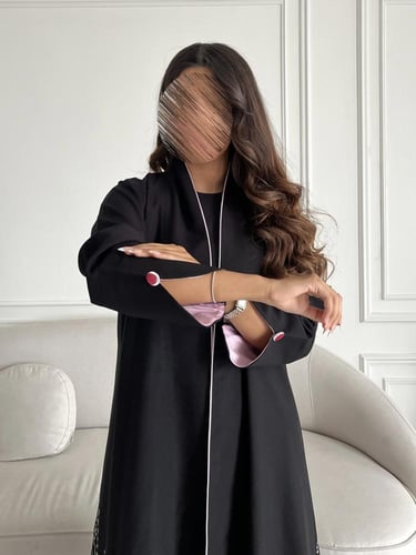 كريب تطريز بالخلف