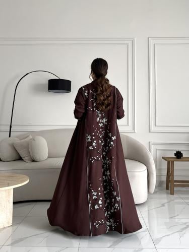 كريب تطريز بالخلف