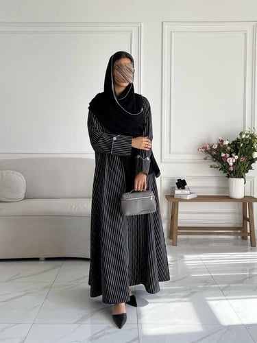 كريب تطريز بالخلف